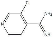 3-chloropyridine-4-carboxamidine Struktur