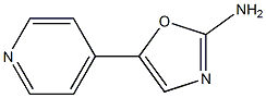 5-(PYRIDIN-4-YL)-OXAZOL-2-YLAMINE Struktur