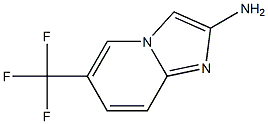 6-(trifluoromethyl)imidazo[1,2-a]pyridin-2-amine Struktur