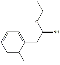 ethyl 2-(2-iodophenyl)acetimidate Struktur