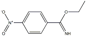 ethyl 4-nitrobenzimidate Struktur