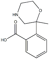 methyl 2-morpholinebenzoate Struktur