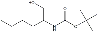 tert-butyl 1-hydroxyhexan-2-ylcarbamate Struktur