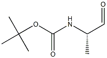 tert-butyl(S)-1-formylethylcarbamate Struktur