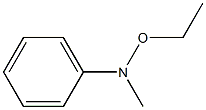 N-METHYL-N-ETHOXYLANILINE Struktur