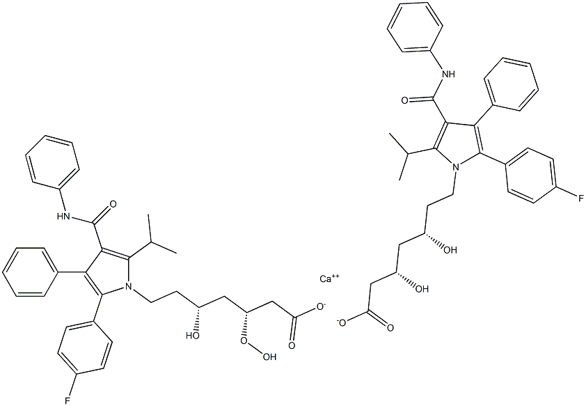 o-Hydroxy Atorvastatin Struktur