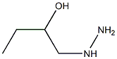 1-Hydrazinobutan-2-ol Struktur