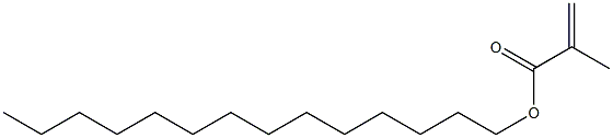 Tetradecyl methacrylate Struktur