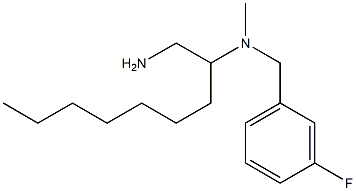 (1-aminononan-2-yl)[(3-fluorophenyl)methyl]methylamine Struktur