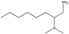 (1-aminooctan-2-yl)dimethylamine Struktur