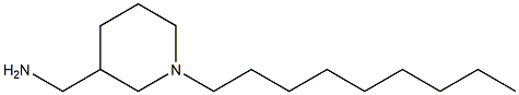 (1-nonylpiperidin-3-yl)methanamine Struktur