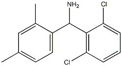 (2,6-dichlorophenyl)(2,4-dimethylphenyl)methanamine Struktur