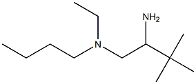 (2-amino-3,3-dimethylbutyl)(butyl)ethylamine Struktur