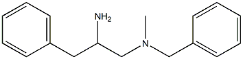 (2-amino-3-phenylpropyl)(benzyl)methylamine Struktur