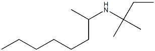 (2-methylbutan-2-yl)(octan-2-yl)amine Struktur