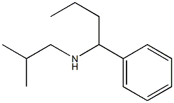 (2-methylpropyl)(1-phenylbutyl)amine Struktur