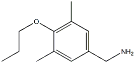 (3,5-dimethyl-4-propoxyphenyl)methanamine Struktur