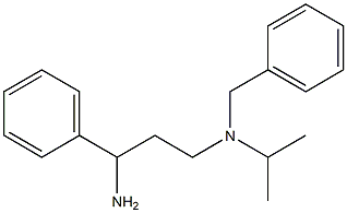 (3-amino-3-phenylpropyl)(benzyl)propan-2-ylamine Struktur