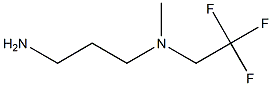 (3-aminopropyl)(methyl)(2,2,2-trifluoroethyl)amine Struktur