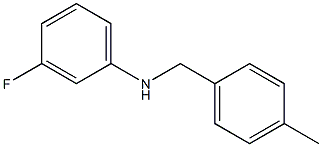 (3-fluorophenyl)(4-methylphenyl)methylamine Struktur