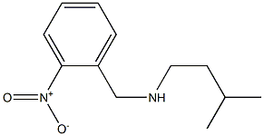 (3-methylbutyl)[(2-nitrophenyl)methyl]amine Struktur