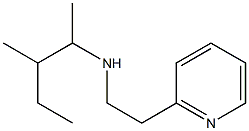 (3-methylpentan-2-yl)[2-(pyridin-2-yl)ethyl]amine Struktur