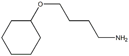 (4-aminobutoxy)cyclohexane Struktur