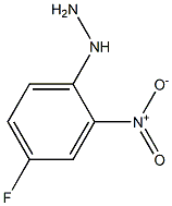 (4-fluoro-2-nitrophenyl)hydrazine Struktur