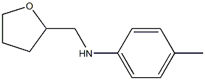 (4-methylphenyl)(tetrahydrofuran-2-yl)methylamine Struktur