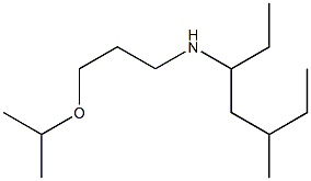 (5-methylheptan-3-yl)[3-(propan-2-yloxy)propyl]amine Struktur