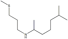 (6-methylheptan-2-yl)[3-(methylsulfanyl)propyl]amine Struktur