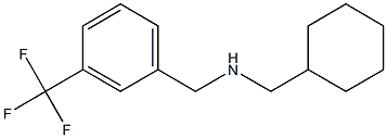 (cyclohexylmethyl)({[3-(trifluoromethyl)phenyl]methyl})amine Struktur