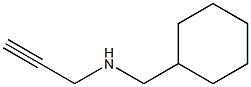 (cyclohexylmethyl)(prop-2-yn-1-yl)amine Struktur