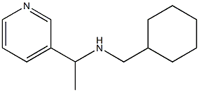 (cyclohexylmethyl)[1-(pyridin-3-yl)ethyl]amine Struktur