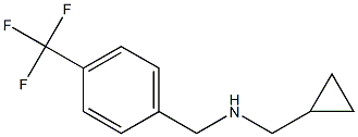 (cyclopropylmethyl)({[4-(trifluoromethyl)phenyl]methyl})amine Struktur