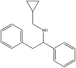 (cyclopropylmethyl)(1,2-diphenylethyl)amine Struktur