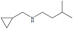 (cyclopropylmethyl)(3-methylbutyl)amine Struktur