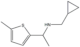 (cyclopropylmethyl)[1-(5-methylthiophen-2-yl)ethyl]amine Struktur