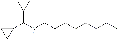 (dicyclopropylmethyl)(octyl)amine Struktur