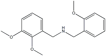 [(2,3-dimethoxyphenyl)methyl][(2-methoxyphenyl)methyl]amine Struktur