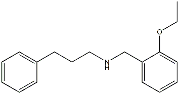 [(2-ethoxyphenyl)methyl](3-phenylpropyl)amine Struktur