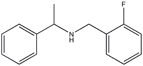 [(2-fluorophenyl)methyl](1-phenylethyl)amine Struktur