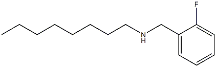 [(2-fluorophenyl)methyl](octyl)amine Struktur