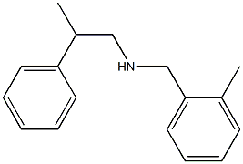 [(2-methylphenyl)methyl](2-phenylpropyl)amine Struktur