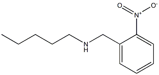 [(2-nitrophenyl)methyl](pentyl)amine Struktur