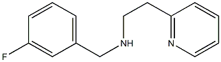 [(3-fluorophenyl)methyl][2-(pyridin-2-yl)ethyl]amine Struktur