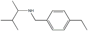 [(4-ethylphenyl)methyl](3-methylbutan-2-yl)amine Struktur