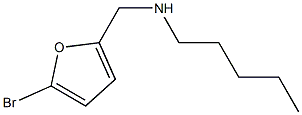 [(5-bromofuran-2-yl)methyl](pentyl)amine Struktur