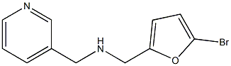 [(5-bromofuran-2-yl)methyl](pyridin-3-ylmethyl)amine Struktur