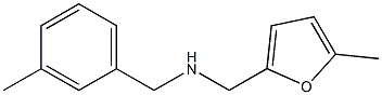 [(5-methylfuran-2-yl)methyl][(3-methylphenyl)methyl]amine Struktur